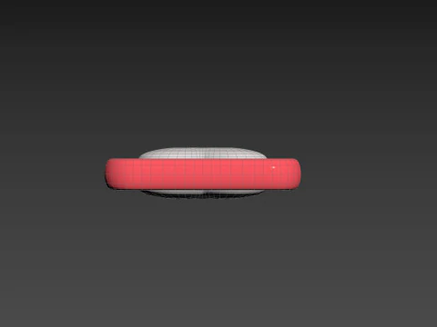 Symbol017 Heart Message 3D Model
