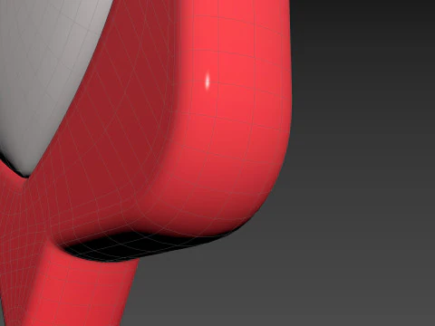Symbol017 Heart Message 3D Model