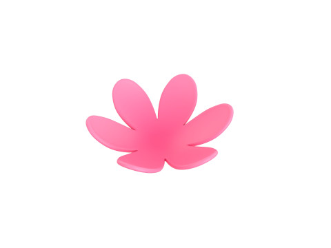Symbol018 Flower 3D Model