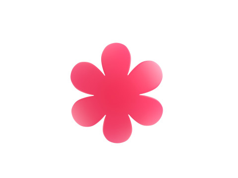 Symbol018 Flower 3Dモデル