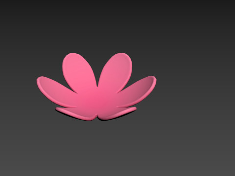 Symbol018 Flower 3Dモデル