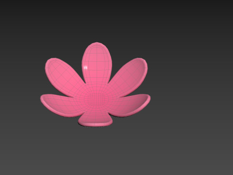 Symbol018 Flower 3Dモデル