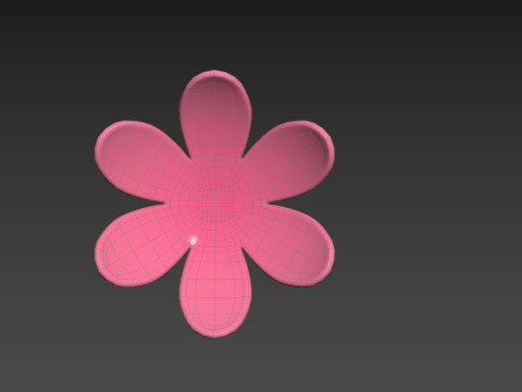 Symbol018 Flower 3Dモデル