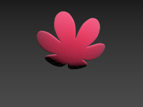Symbol018 Flower 3Dモデル