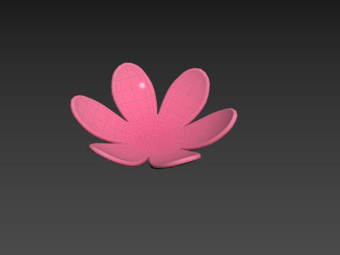 Symbol018 Flower 3Dモデル