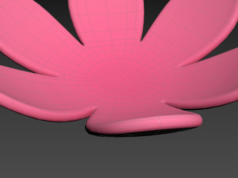 Symbol018 Flower 3Dモデル