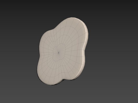 Character237 Smile Fried Egg Modelo 3D