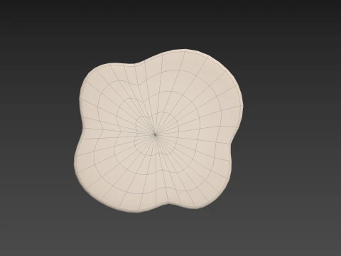 Character237 Smile Fried Egg 3D Model