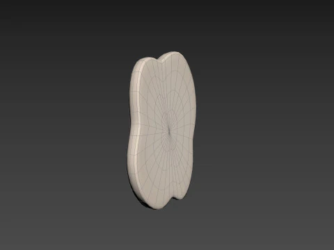 Character237 Smile Fried Egg 3D Model