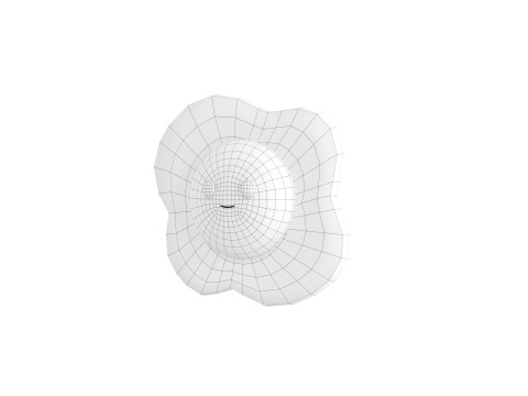 Character237 Smile Fried Egg Modelo 3D
