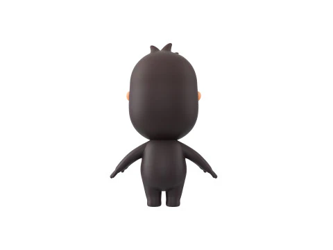 Character238 Gorilla 3D Model