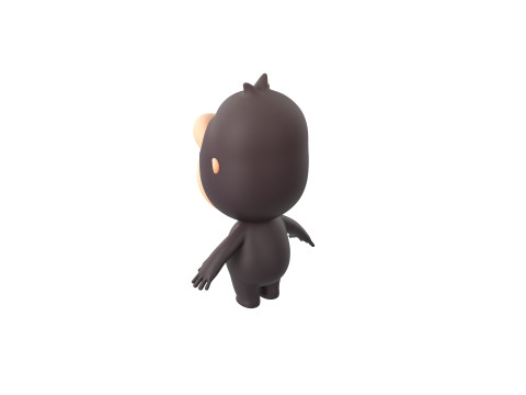 Character238 Gorilla 3D Model