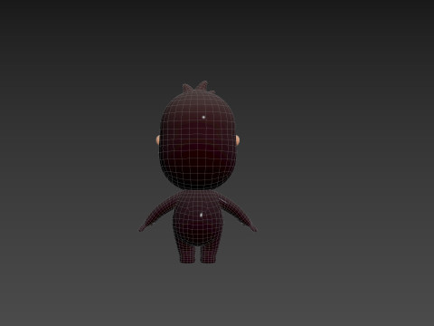 Character238 Gorilla 3D Model