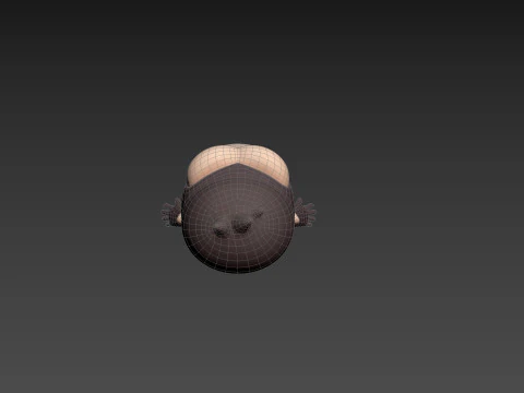 Character238 Gorilla 3D Model