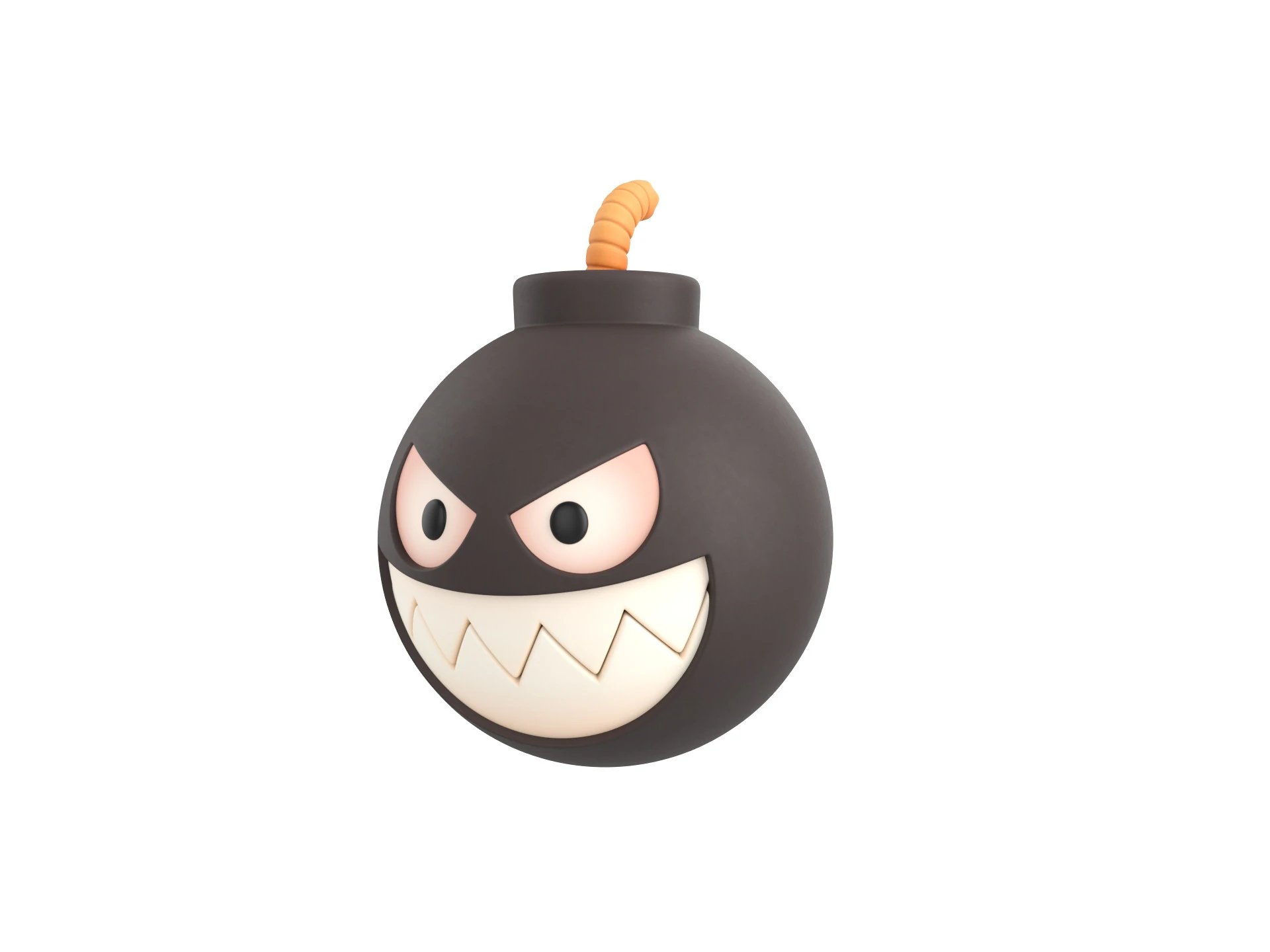 Character239 Bomb Monster 3D Model .c4d .max .obj .3ds .fbx .stl .blend