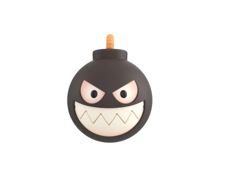 Character239 Bomb Monster 3D Model