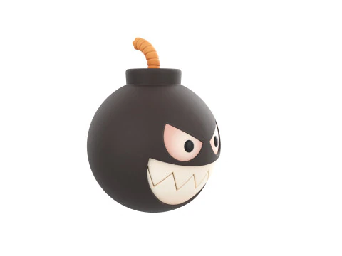 Character239 Bomb Monster 3D Model