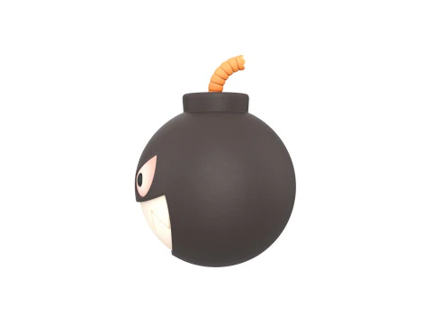 Character239 Bomb Monster 3D Model