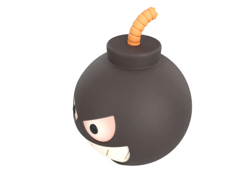 Character239 Bomb Monster 3D Model
