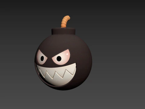 Character239 Bomb Monster 3D Model