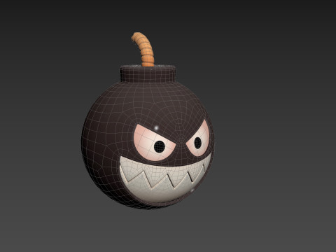 Character239 Bomb Monster Modèle 3D