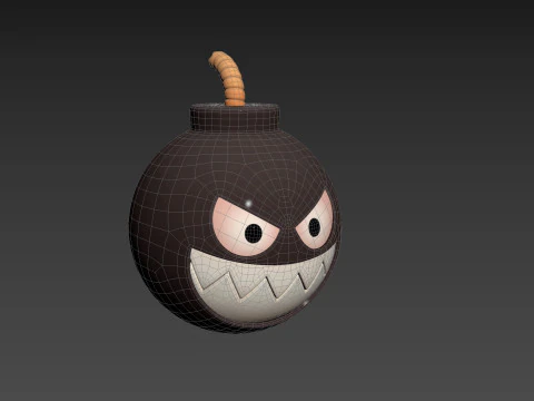 Character239 Bomb Monster 3D Model