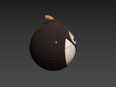 Character239 Bomb Monster Modèle 3D