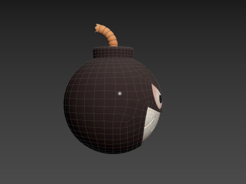 Character239 Bomb Monster Modèle 3D