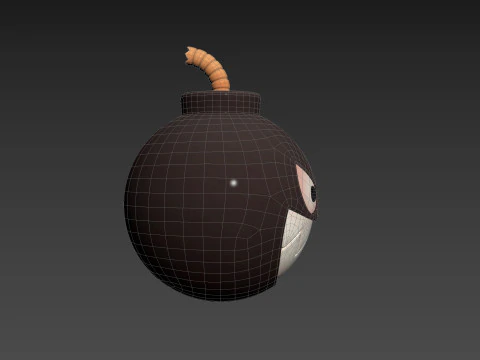 Character239 Bomb Monster 3D Model