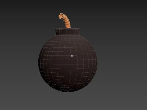 Character239 Bomb Monster 3D Model