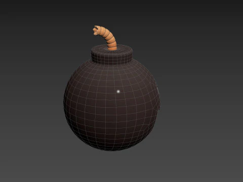 Character239 Bomb Monster 3D Model