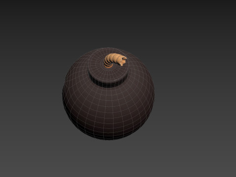 Character239 Bomb Monster Modèle 3D