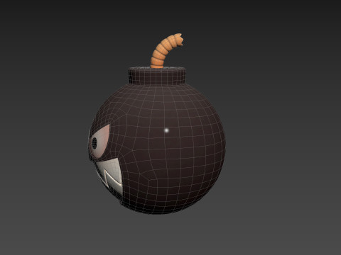 Character239 Bomb Monster Modèle 3D