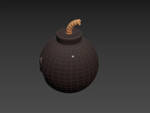 Character239 Bomb Monster 3D Model