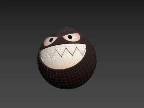 Character239 Bomb Monster 3D Model