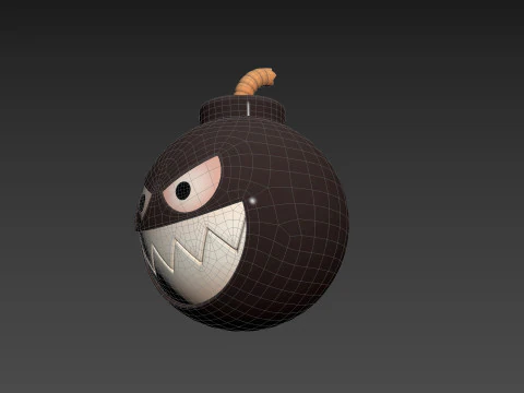 Character239 Bomb Monster 3D Model