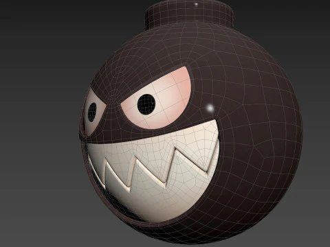 Character239 Bomb Monster 3D Model