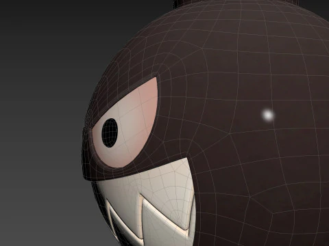 Character239 Bomb Monster 3D Model