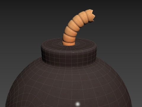 Character239 Bomb Monster Modèle 3D