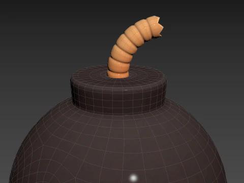 Character239 Bomb Monster 3D Model