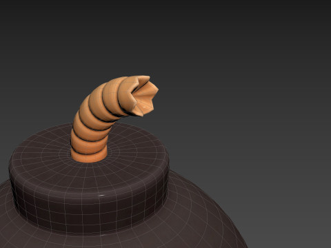 Character239 Bomb Monster Modèle 3D