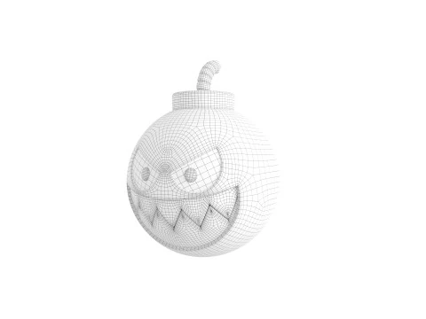 Character239 Bomb Monster 3D Model