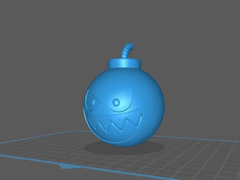 Character239 Bomb Monster 3D Model