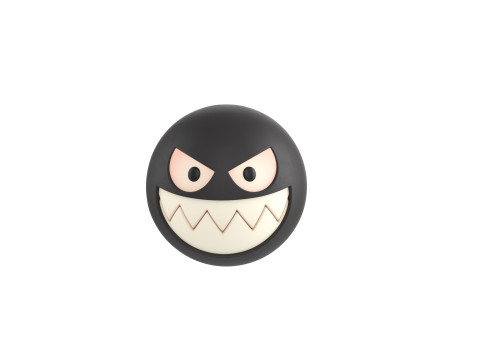 Character240 Cartoon Torpedo 3D Модель