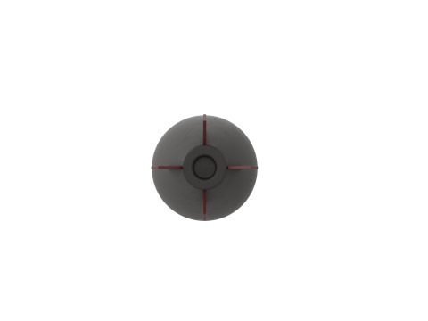 Character240 Cartoon Torpedo 3D Модель
