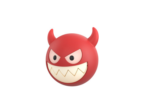 Character241 Devil Face Modelo 3D