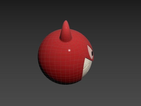 Character241 Devil Face Model 3D