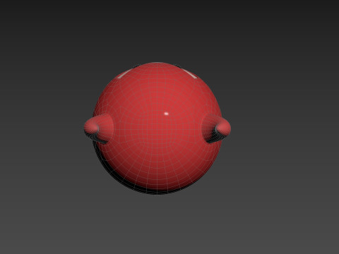 Character241 Devil Face Model 3D