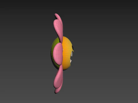 Character243 Devil Flower 3D Model