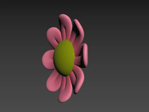 Character243 Devil Flower 3D Model